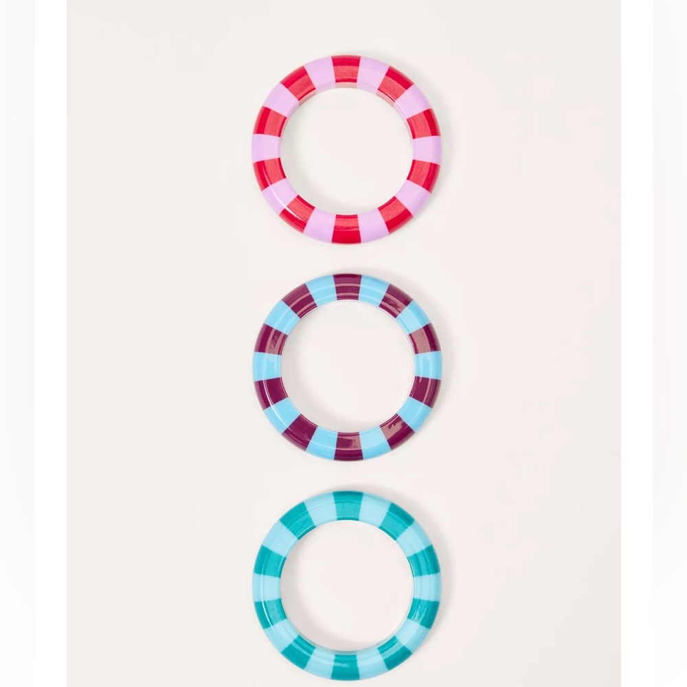 Zara NWT pack of 3 resin bracelets 4736/208 - Picture 2 of 8